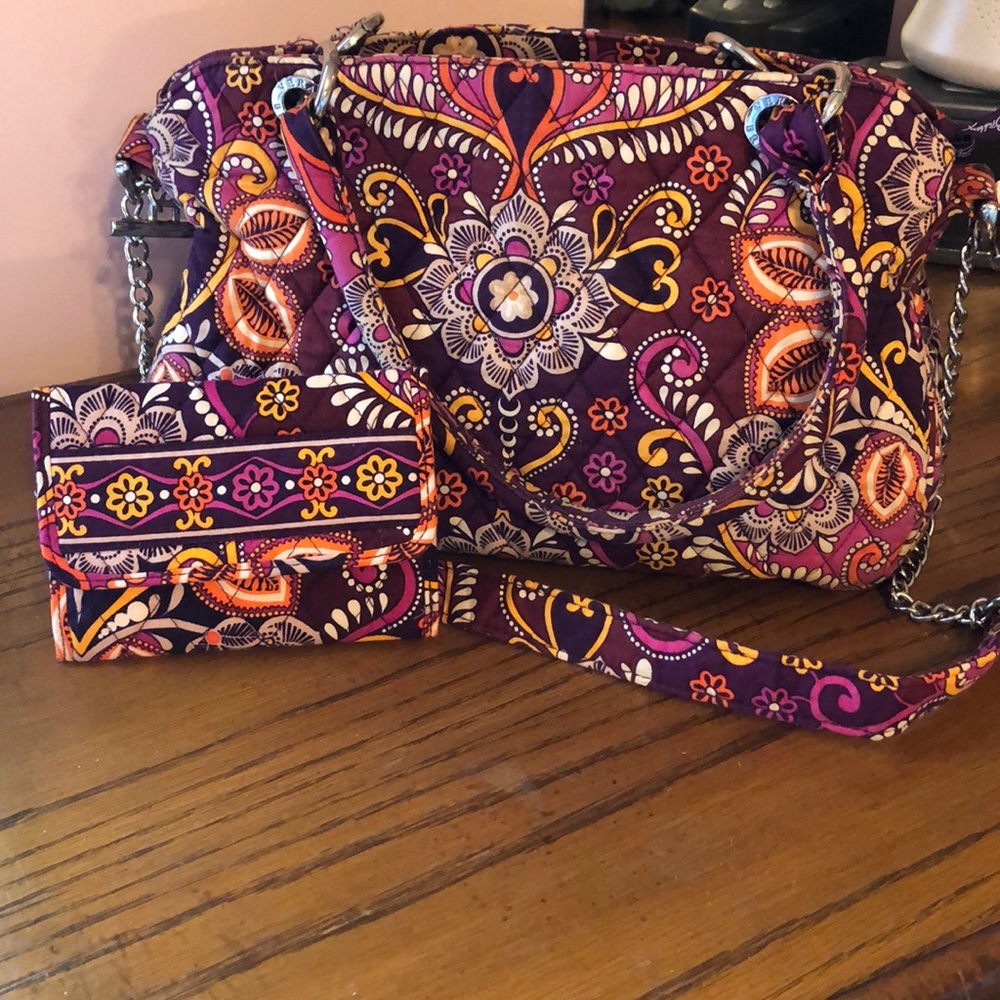 EUC Vera Bradley Bundle Purse and Wallet
